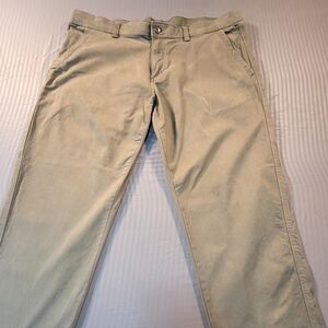 Weatherproof Men's Pants 5 Pocket Trail Utility Size 40W X 32L Green Pants